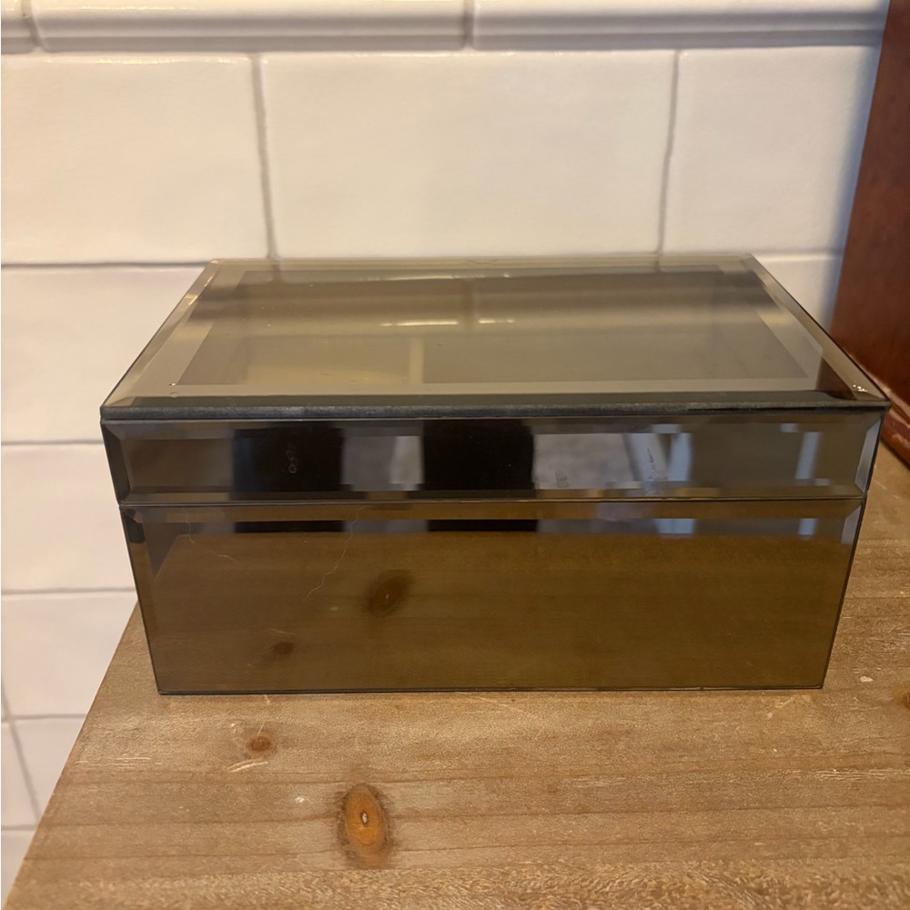 Tahari Black Storage Box